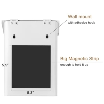 Magnetic Lint Bin for Organized Laundry Room