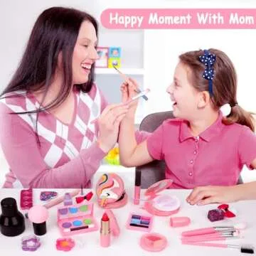 Kids Makeup Kit for Girls - Safe & Washable Fun