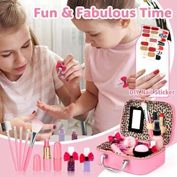 Kids Makeup Kit for Girls - Safe & Washable Fun