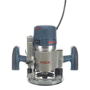 Bosch 1617EVSPK-RT 12 Amp 2-1/4 HP Plunge and Fixed Base Variable Speed Router Kit with 1/4-Inch and 1/2-Inch Collets (Renewed)