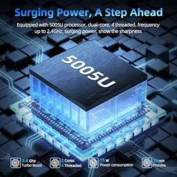 SGIN Windows 11 Laptop with Core i3 CPU and 17.3 Inch Display