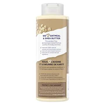 St. Ives Body Wash - Soothing Moisturizing Cleanser with Oatmeal & Shea Butter, Natural Body Wash fo...