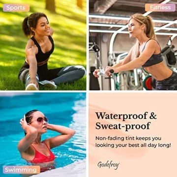 Godefroy Instant Eyebrow Color, Medium Brown for All