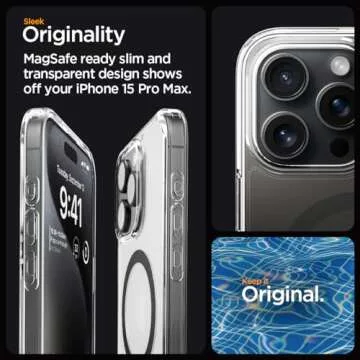 Spigen Ultra Hybrid Case for iPhone 15 Pro Max - Graphite