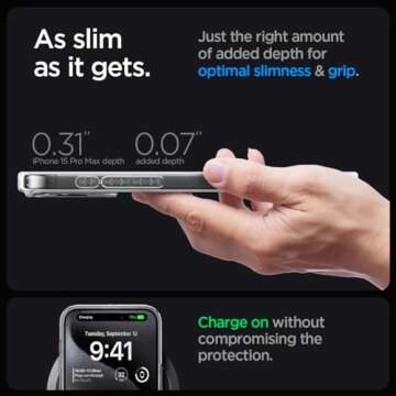 Spigen Ultra Hybrid Case for iPhone 15 Pro Max - Graphite
