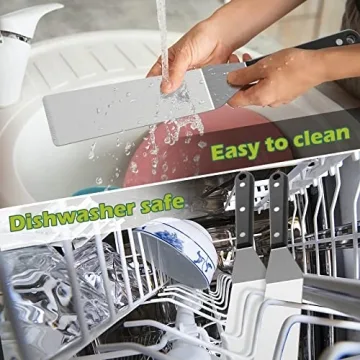 Durable HaSteeL Metal Spatula Set for Versatile Cooking