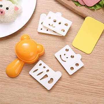 Animal Sushi Rice Ball Mold Set for Kids DIY Bento Fun