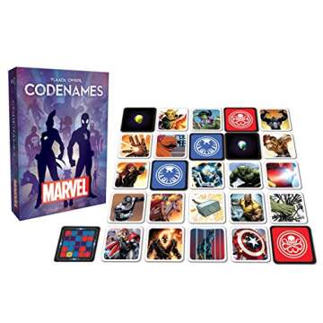 USAopoly Marvel Codenames | Based On The Hit Social Word Game Codenames | Relive Memorable Moments F...