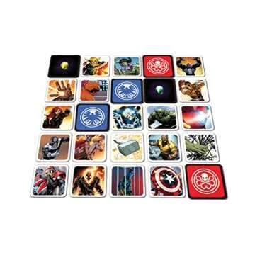 USAopoly Marvel Codenames | Based On The Hit Social Word Game Codenames | Relive Memorable Moments From The Marvel Comic Universe | Fun Board Game For The Whole Family