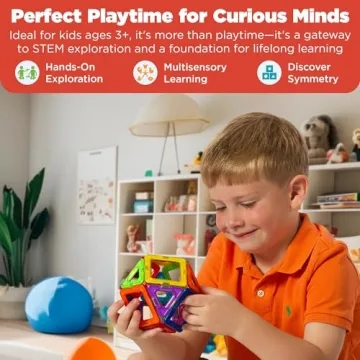 Magformers Rainbow 26PC Set | Magnetic Building Tiles