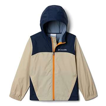 Columbia Youth Boys Glennaker Rain Jacket - Waterproof & Lightweight