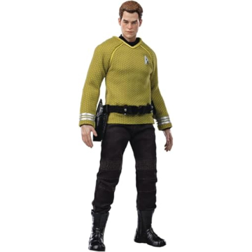 Exclusive Star Trek James T. Kirk 1:12 Scale Action Figure with Real Cloth Outfit