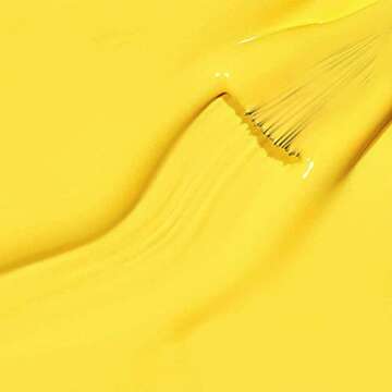 RARJSM Gel Nail Polish, 15ML Lemon Yellow Nail Polish Summer Colors Nails Gel Soak Off UV LED Gel Na...