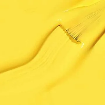 RARJSM Gel Nail Polish, 15ML Lemon Yellow Nail Polish Summer Colors Nails Gel Soak Off UV LED Gel Na...