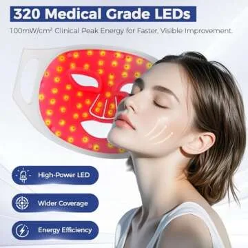 Lovsheme Red Light Therapy Mask for Youthful Skin