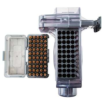 Caldwell .223/.204 Ammo Box with Removable Lid and Strong Construction for Outdoor, Range, Shooting, Competition and Reloading, 5 Pack