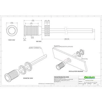 Oznium BRIGHTEST LED Light Bolt for Cars and More