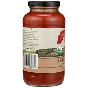 Muir Glen Organic Portabello Mushroom Pasta Sauce 25.5 oz