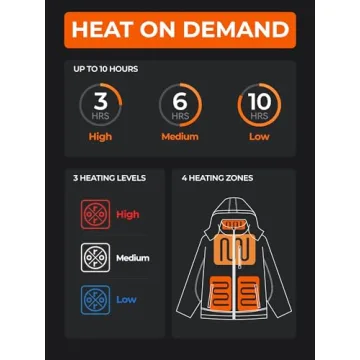 Stay Warm with ORORO Heated Jacket for Cold Weather