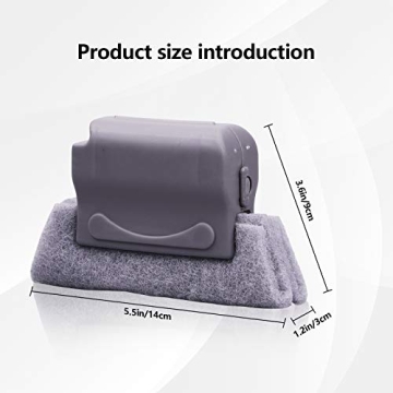 Koishu Magic Window Groove Cleaning Brush Set for Effortless Cleaning