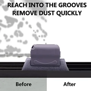 Koishu Magic Window Groove Cleaning Brush Set for Effortless Cleaning