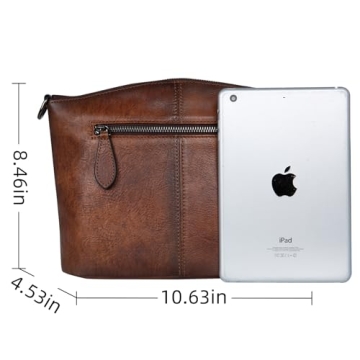 Elegant HESHE Crossbody Bag for Women with Pockets