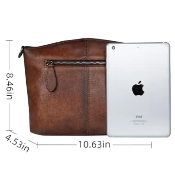 Elegant HESHE Crossbody Bag for Women with Pockets