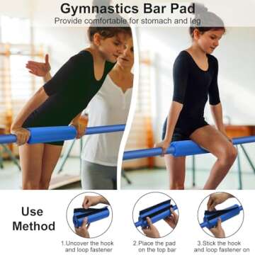 Adjustable Tepemccu Gymnastics Bars for Kids Training