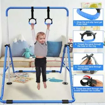 Adjustable Tepemccu Gymnastics Bars for Kids Training