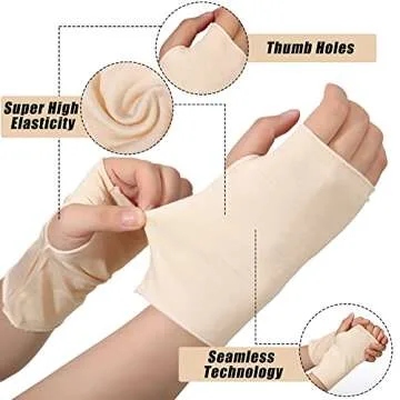 Stylish Fingerless Gloves for Sun Protection and Fashion