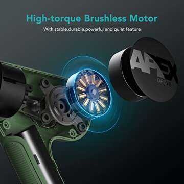 Opove Massage Gun for Deep Muscle Relief and Recovery
