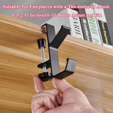 2 in 1 Adjustable Garland Stocking Hangers for Christmas