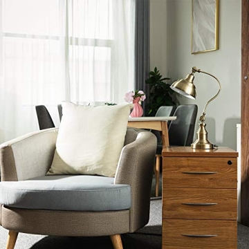 Vintage Adjustable Brass Desk Lamp | Stylish Home Lighting