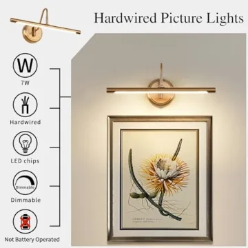 Illuminate Your Art with JOOSENLUX Dimmable Picture Light