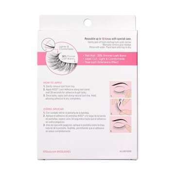 KISS LuXtensions Collection - Stunning Reusable False Eyelashes