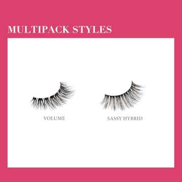 KISS LuXtensions Collection - Stunning Reusable False Eyelashes