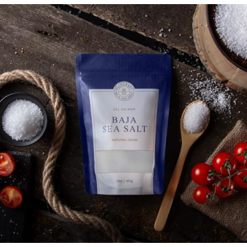 Baja Sea Salt Natural Low Sodium Kosher Certified Crystals