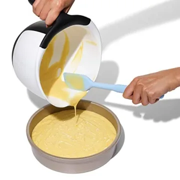 OXO Good Grips 3 Piece Silicone Spatula Set for Kitchen