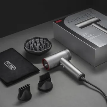 TYMO 1500W Fast Drying Hair Dryer with Comb Attachments