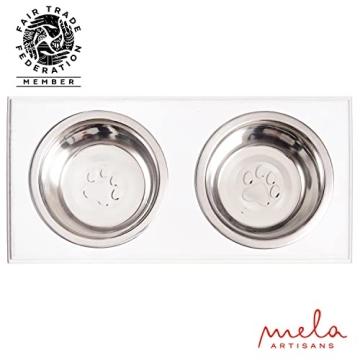 Elevated Wooden Pet Bowls - Stylish & Practical Feeding Solution