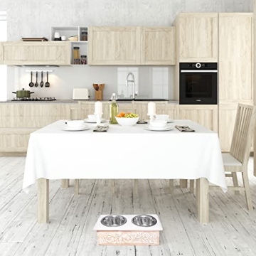 Elevated Wooden Pet Bowls - Stylish & Practical Feeding Solution