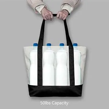 TOPDesign Canvas Tote Bag: Versatile, Durable & Stylish