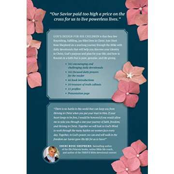 NLT THRIVE Devotional Bible for Women (LeatherLike, Rose Metallic)