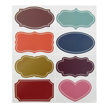 JPACO Chalkboard Labels with Liquid Chalk Markers for Crafting