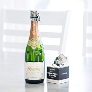KLOVEO Champagne Stopper - Patented Design from Italy