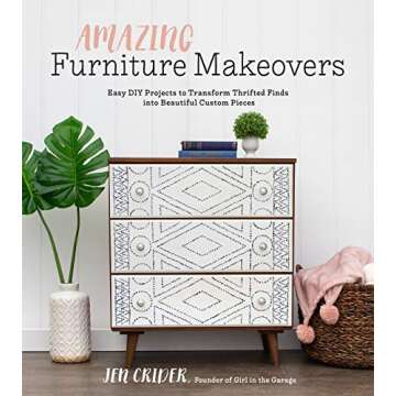 Amazing Furniture Makeovers: Easy DIY Projects to Transform Thrifted Finds into Beautiful Custom Pie...