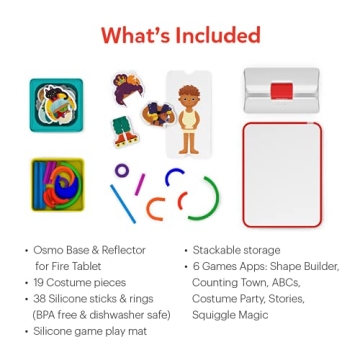 Osmo Little Genius Starter Kit for 3-5 Year Olds