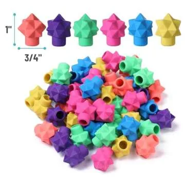 Mr. Pen- Pencil Erasers Toppers, 48 Pack, Vibrant Colors, Erasers for Pencil, Pencil Top Erasers, Easter Egg Fillers