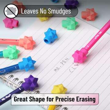 Mr. Pen- Pencil Erasers Toppers, 48 Pack, Vibrant Colors, Erasers for Pencil, Pencil Top Erasers, Easter Egg Fillers