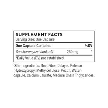 THORNE Sacro-B Probiotic - Support Gut Health, Immune Function & Constipation Relief Probiotics - Gl...